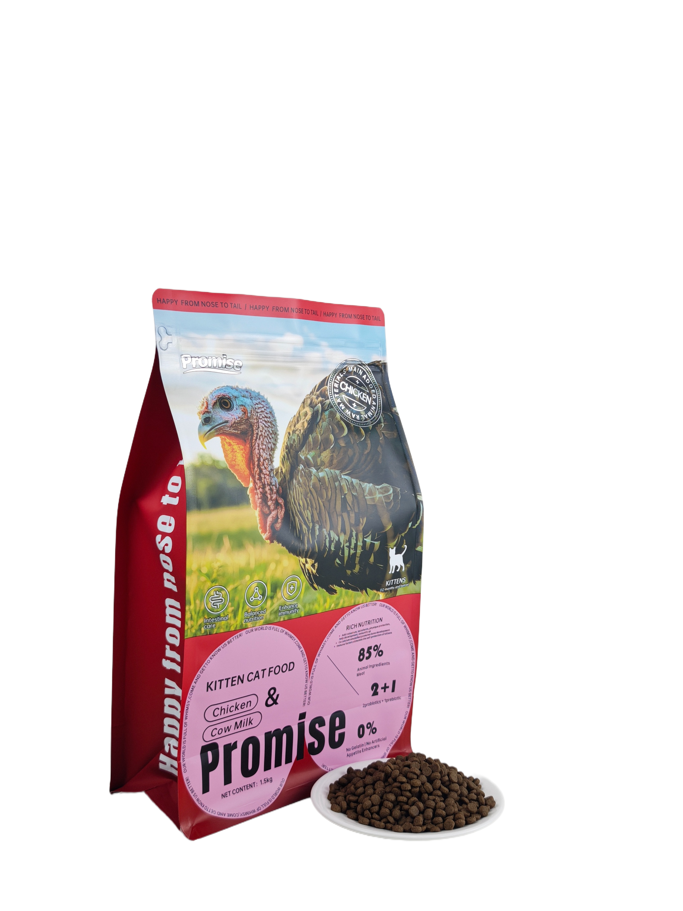 Milk Chicken Cat Food