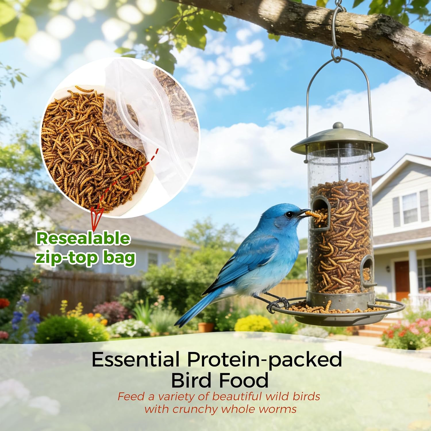 Dried Mealworms for Chickens