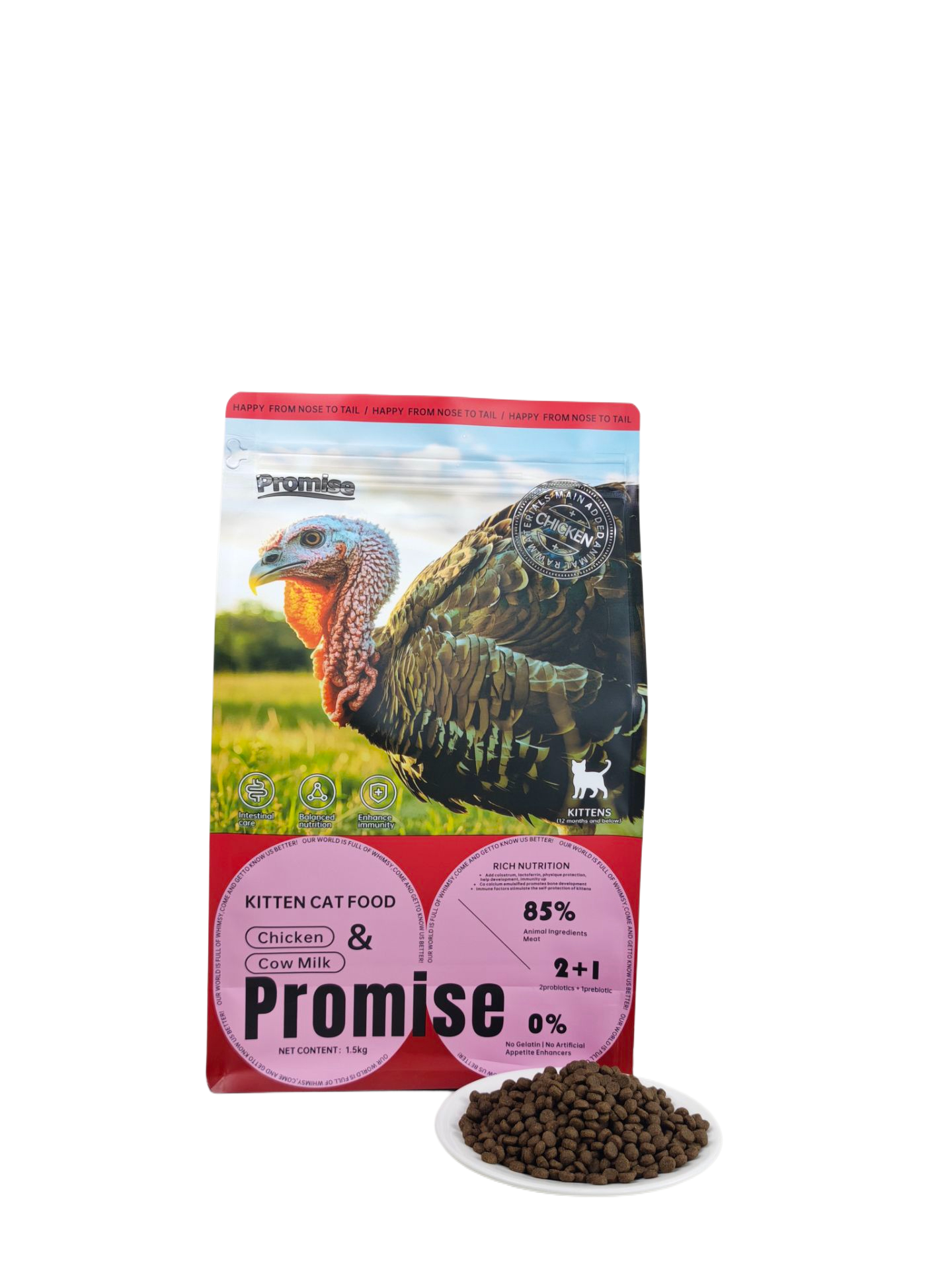 Milk Chicken Cat Food