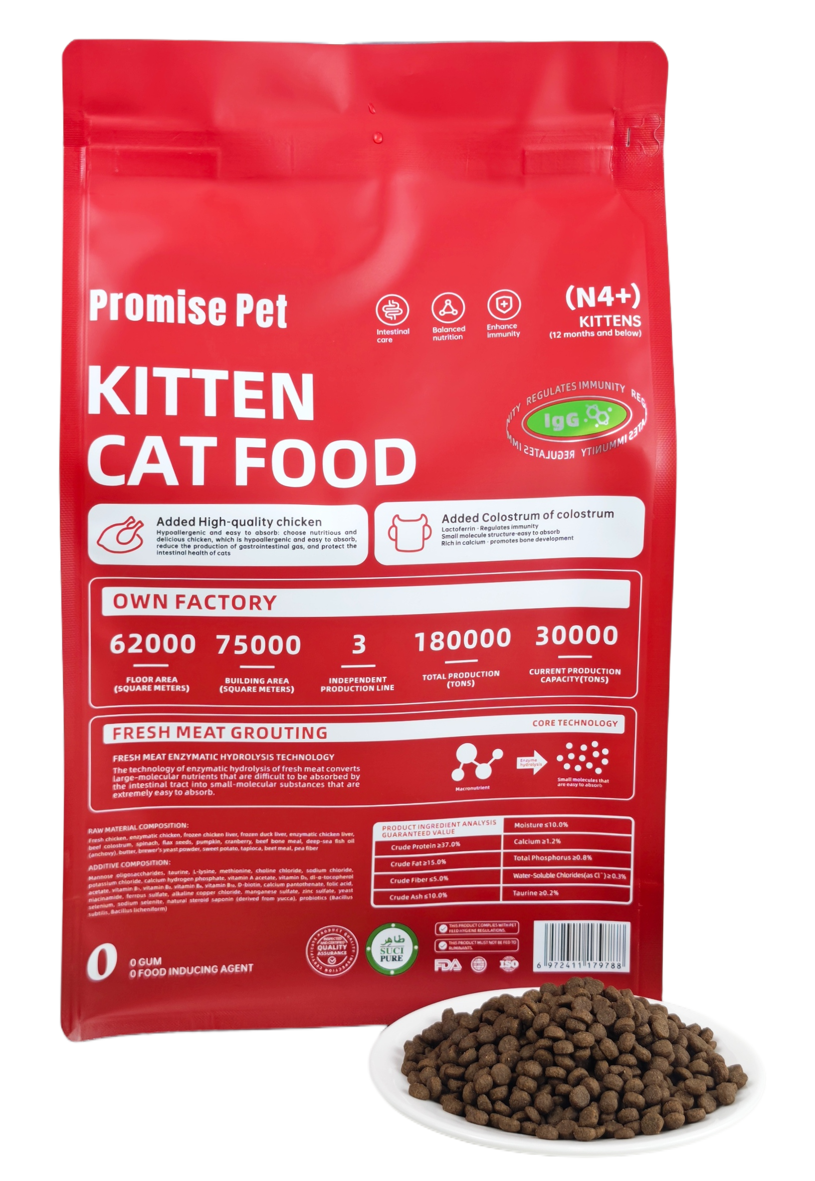 Milk Chicken Cat Food